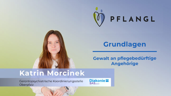 Das Bild zeigt Katrin Morcinek von der Gerontopsychiatrischen Koordinierungsstelle Oberpfalz (GKS)