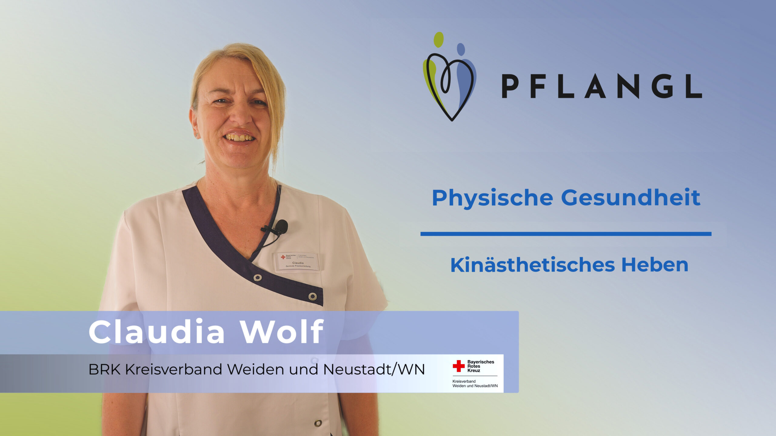Das Bild zeigt Claudia Wolf vom BRK-Kreisverband Neustadt/Weiden